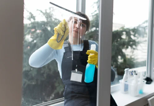 Nettoyage de vitres intérieures et extérieures à Saint-Martin-Petit